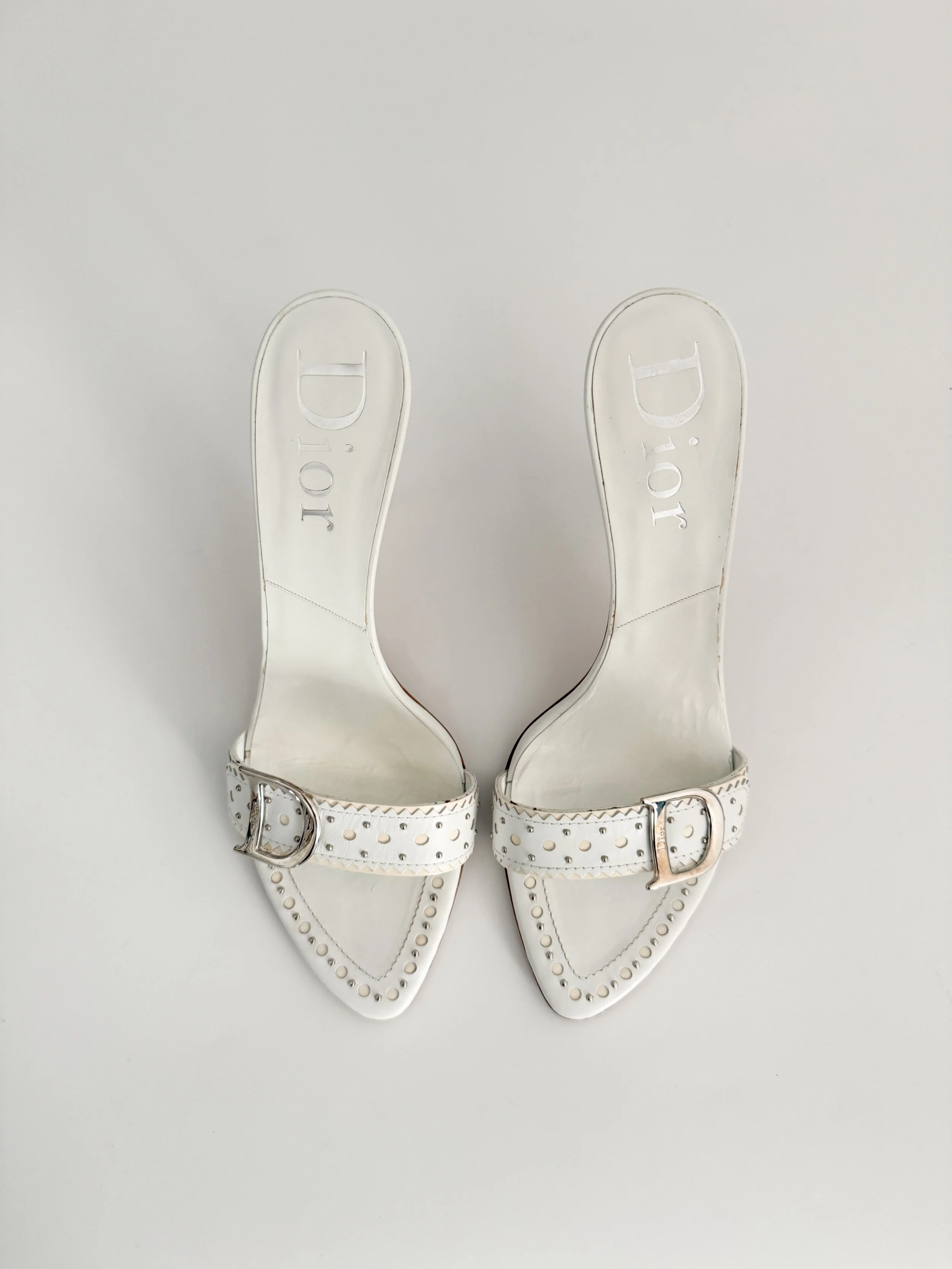靴 Prada Sport Silver l Sandals 39 1/2 Prada Sport Vintage Silver Logo Platform Sandals (US 9.5 / IT 39.5